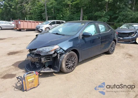 2018 Toyota Corolla Le z USA, uszkodzony, nr VIN 2T1BURHE5JC078895